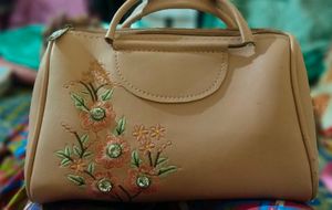 Chic Embroidered Handbag