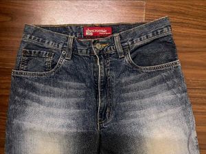 Abercrombie&amp;Fitch Vintage Wash Wide-leg Jeans