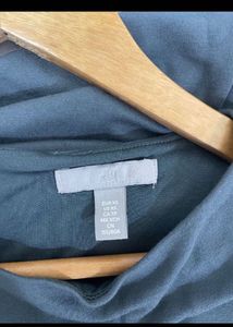 H&amp;M Chic Ruched Sleeveless Maxi Dress