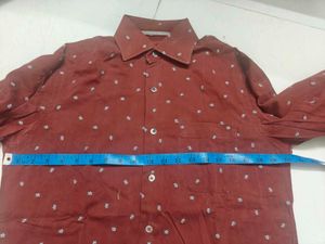 Jade Blue Men's Slim Fit Printed Casual Shirt