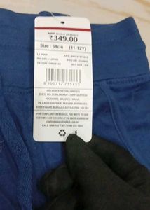 11-12 year Striped  girls Capri