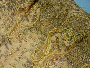 Stunning Yellow Embroidered Lehenga Choli