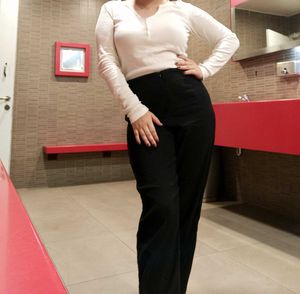White Fitted Cotton Ribbed Top
