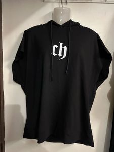 Black Graphic Hoodie