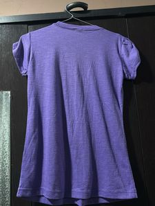 Purple Graphic Tee