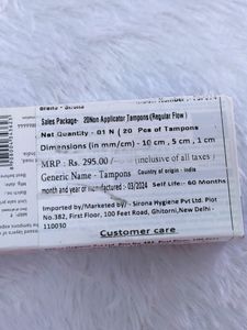 Sirona 20 Pcs Tampons