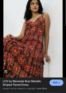 Rust Gown New With Tag