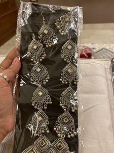 Sale 🔥🔥🔥🔥Oxidised Long Set