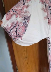 price Drop :: Pink Paisley Print Mini Dress