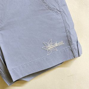 Women's Grey Casual Shorts