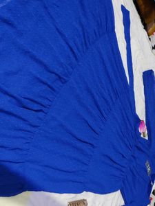 Vibrant Blue Textured Dress 💙