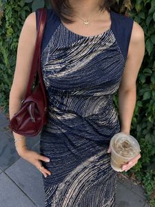 💙🪩 Navy Blue Sleeveless Dress 🪩💙