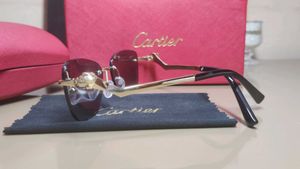 Cartier Rimless Sunglasses