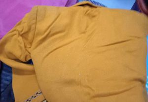 Mustard Yellow Jacket for cold