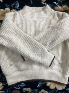 Women  Beige Sweate
