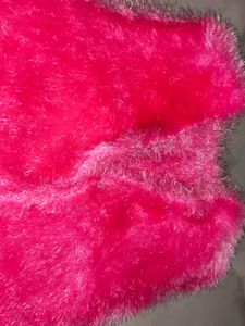 Fuzzy Pink Sweater