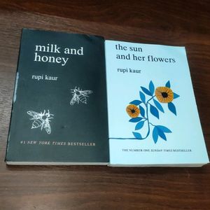 Rupi Kaur Poetry Books Milk And Honey Sun & Her Fl