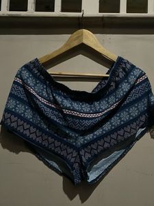 Cozy Printed Sleep Shorts