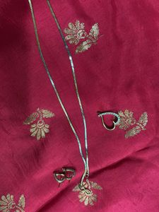 Heart Pendant Necklace Set