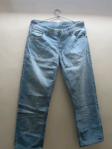 Classic Light Wash Denim Jeans