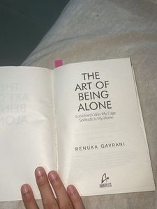 THE ART OF BEING ALONE
