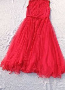 Beautiful Red Ethnic Gown