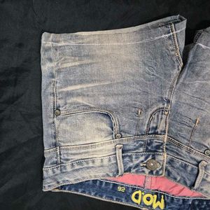 low waist MOD Denim Shorts y2k