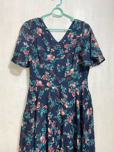 Floral Print Midi Dress