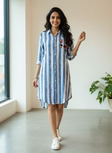 Zara women Shirt Dress