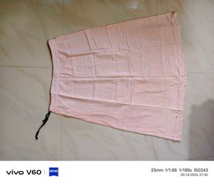 Soft Pink Pleated Midi petticoat