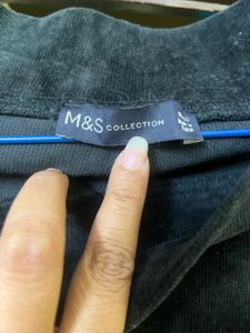 Black Corduroy Leggings
