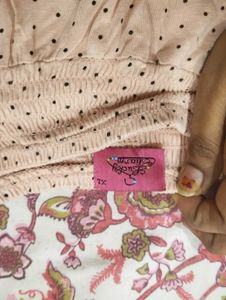Cute Polka Dot Smocked Top