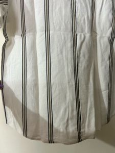 Classic Striped Short-Sleeve Shirt