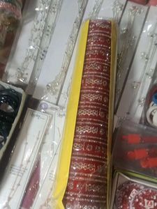 Red Chura Set