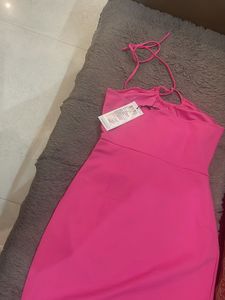 Hot Pink Mini Party Dress