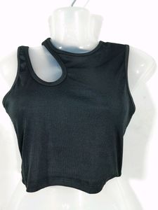 Black Crop Top (Women)