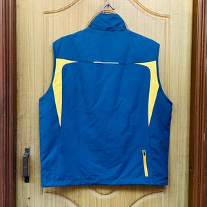 Men's gray &amp; Yellow Vest