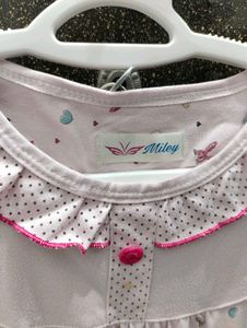Cute Pink Teddy Bear Nightgown