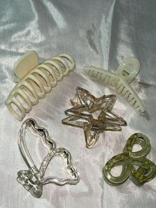 Cute Claw Clip Set Of 5