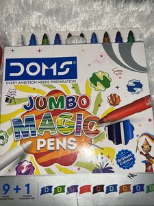 Doms Magic Pens & Cello Glitter Pen
