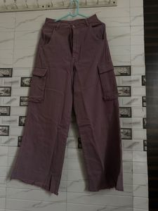 Wide Leg Cargo Pants