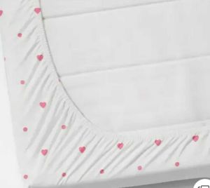 Cute Heart Pattern Bed Sheet