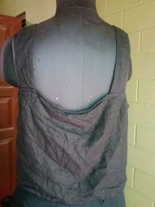 Forever 21 Black Corduroy Button-Front Crop