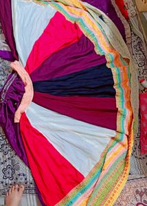 Beautiful 12 Meter Gher Lehenga For Navratri