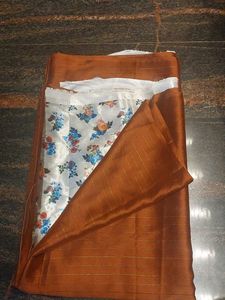 Brown Saree