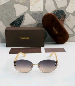 Tom Ford Sunglasses - Rimless Oval Gradient