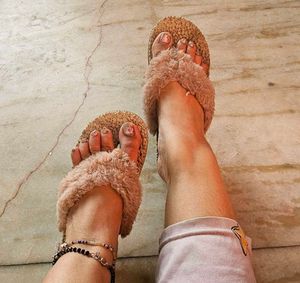 Cozy Faux Fur Slides