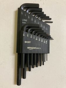 amazon basics 36-Piece Allen Wrench/Hex Key Set -
