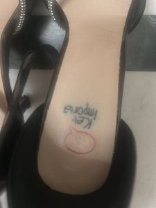 Sparkling Black Pencil Heels