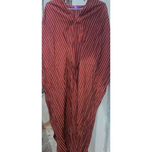 Striped Caftan Dress